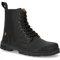 El naturalista unisex. 252641101005_001 Botines de piel Arizona Negro (45), Plano, Cordones, Casual, outlet 2026.
