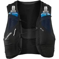 Salomon - Mochilas y cinturones trail/running - S/Lab Pulsar 3 Set Black/White - Talla L - Negro