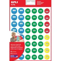 APLI Pegatinas Happy Face Ii 576 5 Unidades