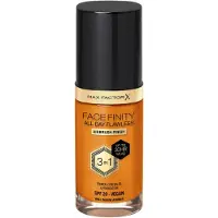 Max Factor Base De Maquillaje Facefinity All Day Flawless 3in1 W91 Warm Amber 30ml