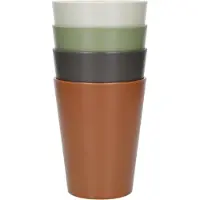 MIKASA Taza Summer 340ml 4 Unidades