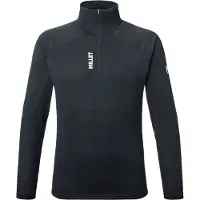 Millet - Parmelan Light Fleece Pullover - Forro polar size L, negro/azul