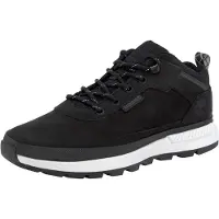 Timberland para hombre. TB1A2A580151 Zapatillas de piel Field Trekker negro (40), Plano, Cordones, Casual, outlet 2026.