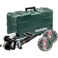 Metabo Astilladora de pared mfe 40 + 2 discos 125 mm (628559000)