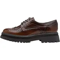 Tamaris Zapatos con cordón 'Schnür-Derby' marrón oscuro
