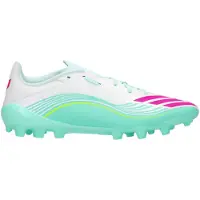 Adidas adidasBota de fútbol F50 MESSI LEAGUE césped artificial de 2.ª y 3.ª generación 40 2/3 Cloud White / Lucid Pink / Flash Aqua Unisex
