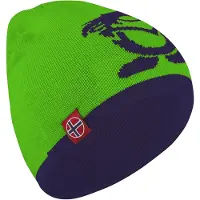 TROLLKIDS - Kid's Troll Beanie - Gorro size 48-52 cm - 2-5 Years, verde/azul