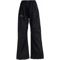 Regatta - Kid's Pack-It Overtrousers - Pantalones impermeables size 2 Years, negro