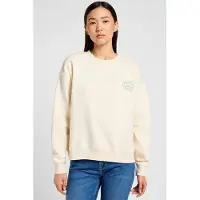 Lee Sweater Ecru Talla: L | Manga Larga Outlet | Mujer | Marrón