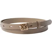 Calvin Klein Emblem Buckle All-over Print Belt Desert Taupe/antique Light Talla: 70 | Cinturones Outlet | Mujer | Negro
