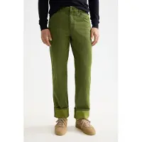 Scotch & Soda Clarke- Washed Cotton-blend Herringbone Straight Fit Chino C Talla: W34L32 | Chinos Outlet | Hombre