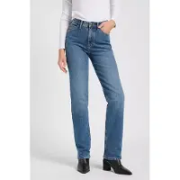Lee June Rays Of Indigo Jeans Talla: W27L33 | Pantalones Rectos Outlet | Mujer | Azul