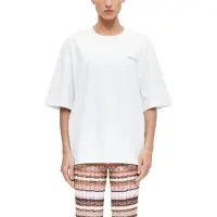 Comma T-shirts White Talla: M | Camisetas de Seda Outlet | Mujer | Blanco