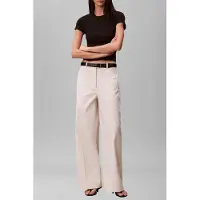 Calvin Klein Pantalón de pinzas blanco