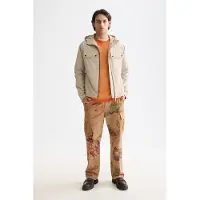 Scotch & Soda Lightweight Hooded Softshell Jacket Plaza Taupe Talla: S | Chaquetas Outlet | Hombre | Negro