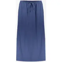 Geisha Skirt Lace Waistband Ink Blue Talla: XXL | Faldas Maxi Outlet | Mujer | Azul