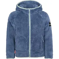 TROLLKIDS - Girl's Borgund Jacket XT - Forro polar size 152, azul