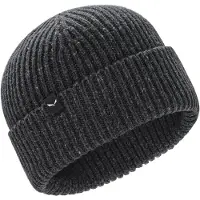 Salewa - Re-Zebru Knit Beanie - Gorro size 58 cm, negro/gris