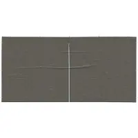 vidaXL - Panel lateral para carpa de fiesta, 2 unidades, 400 x 195 cm, color antracita, material: polietileno y acero