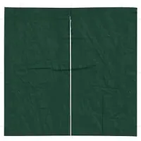 vidaXL - Juego de 2 paneles laterales para carpa de fiesta, 200 x 195 cm, color verde, fabricados en polietileno (PE) y acero