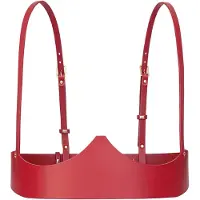 Haute Cuir Cinturón 'Venus Underbust Harness' rojo