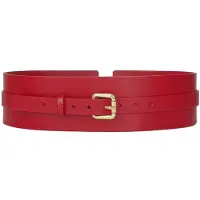 Haute Cuir Cinturón 'Athea' rojo