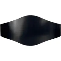 Haute Cuir Cinturón 'Cleope Wide Belt' negro
