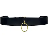 Haute Cuir Cinturón 'Nue' negro