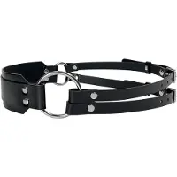 Haute Cuir Cinturón negro