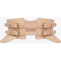 Haute Cuir Cinturón 'Peplum Maia Corset Belt' piel