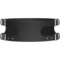 Haute Cuir Cinturón 'Orin' negro