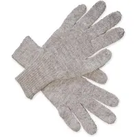 Posh Gear Guantes con dedos 'Guantino' gris claro