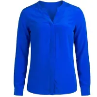 Posh Gear Blusa 'Seidenbluse Nobicetta' azul