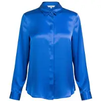 Posh Gear Blusa 'Seidenbluse Camicia da Donna' azul