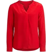 Posh Gear Blusa 'Seidenbluse Nobicetta' rojo oscuro