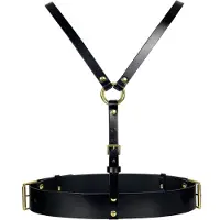 Haute Cuir Cinturón 'Prestige Harness' negro