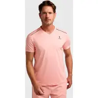 Nordicdots Camiseta funcional 'Performance V-Tee' melocotón