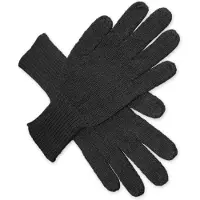 Posh Gear Guantes con dedos 'Guantino' negro