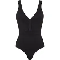 SEA LEVEL Traje de baño 'Essentials Spliced' negro