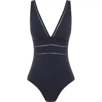 SEA LEVEL Traje de baño 'Essentials Edit' azul oscuro