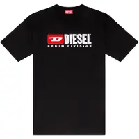 Diesel Camiseta 'T-Boxt-Div' rojo / negro / offwhite