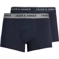 Jack & Jones Calzoncillo boxer 'Vincent' navy / gris moteado