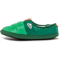 Nuvola Nuvola. Zapatillas de casa 'Classic Shades' verde oscuro