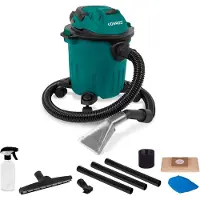 Vonroc Limpiador de tapicerías 1000W | Incl. botella pulverizadora