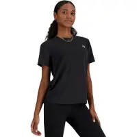 New Balance - Women's Athletics S/S - Camiseta de running size XS, negro