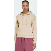 Adidas adidasCLÁSICA SUDADERA DE FELPA CON CAPUCHA ESSENTIALS 2XS Stone Khaki Mujer