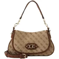 GUESS Bolso de hombro 'Samantha' camelo / arena / chocolate