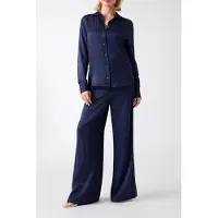 Guess Marciano GUESS Melissa Shirt Navy Monogram Jacqau Talla: 38 | Blusas Outlet | Mujer | Azul