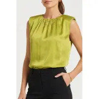 Guess Marciano By Joana Sl Top Kiwi Light Green Talla: 46 | Blusas Outlet | Mujer | Verde