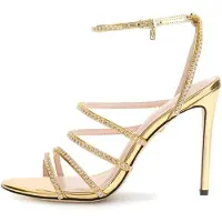 Guess Marciano GUESS Crystal Sandal Gold Talla: 39 | Chancletas Outlet | Mujer | Amarillo